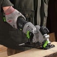 thumbnail image 3 of Restored GALAX PRO 20V 4-1/2" Cordless Circular Saw with Laser Guide, Rip Guide, 2 PCS Blades, 3400RPM, Max Cutting Depth 1-11/16"(90°), 1-1/8"(45°) (Refurbished), 3 of 7