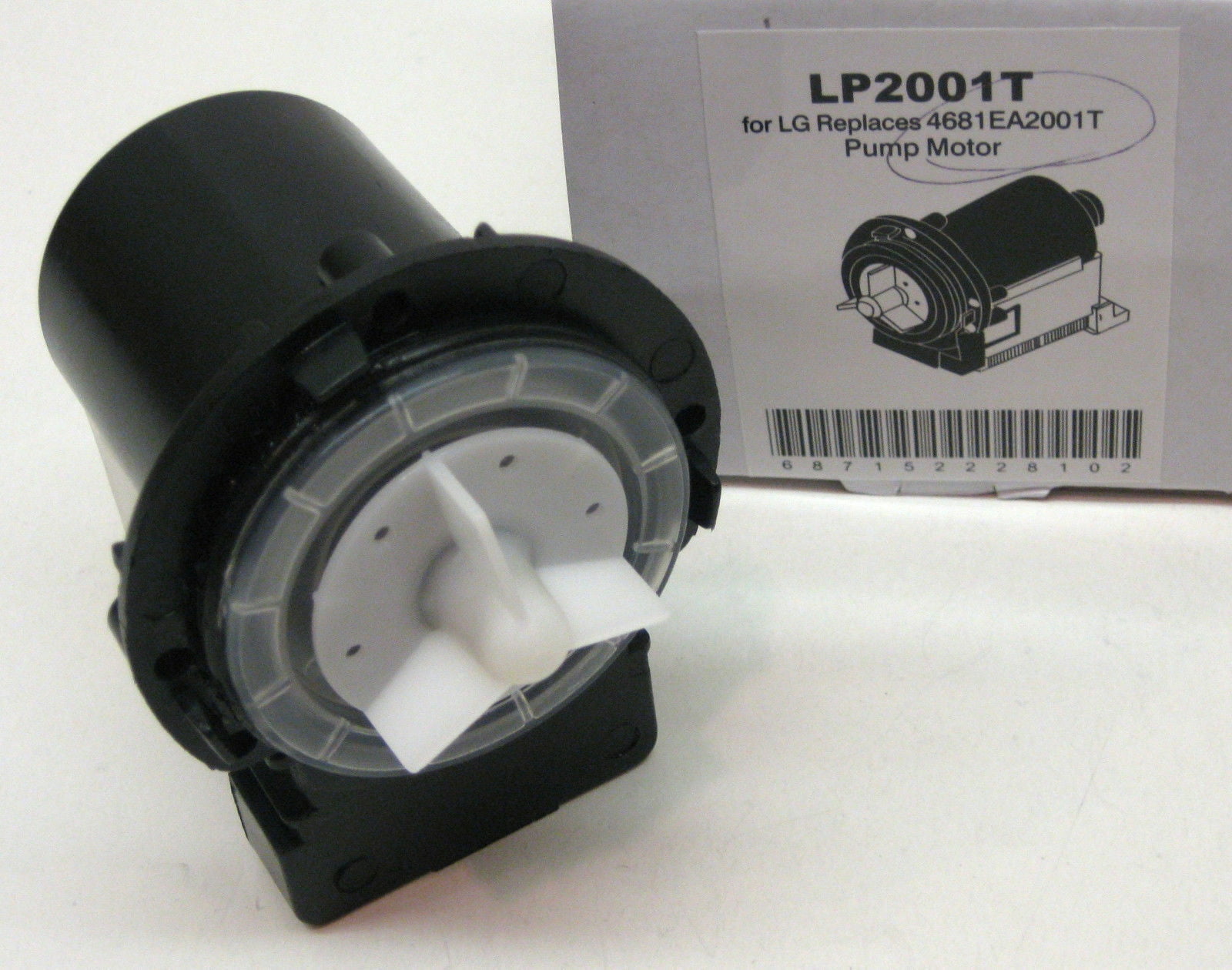 4681EA2001T Water Drain Pump for LG Washer Washing Machine PS3579318 AP5328388