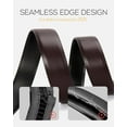 thumbnail image 3 of YOETEY Mens Belt, Reversible Leather Belt for Men, Double Style Singular Elegance 1 3/8" (35mm), 3 of 6