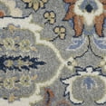thumbnail image 5 of Nourison Home Allur All-over design Grey 2'3" x 7'6" Area Rug, Easy Cleaning, Non Shedding, Bed Room, Living Room, Dining Room, Kitchen (2x8), 5 of 6