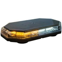 12-24 VDC Mini LED Light Bar, Amber & Clear