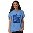 thumbnail image 3 of Autistic Lives Matter Autism Aware Men's Graphic T Shirt Tees Brisco Brands S, 3 of 6