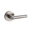 thumbnail image 1 of Kwikset 156MIL RDT 15 SMT Milan Nickel Satiné Levier d'Entrée avec SmartKey, 1 of 1