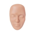 thumbnail image 2 of Práctica de silicona para rostro, piel, cejas, delineador de ojos, labios, cabeza, modelo facial de silicona Piel normal, 2 of 8
