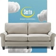 thumbnail image 1 of Serta Copenhagen 73' Sofa, Light Gray, 1 of 5