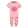 thumbnail image 1 of Pijama George para Bebé, Playera Cuello Redondo Con Pantalón Talla 3X Rosa, 2 piezas, 1 of 4