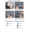 thumbnail image 6 of Color Acrylic Wall Mounted Storage Rack Modern Bathroom Living Room Shelves Free Punching Wall Shelf Home Decorative Shelves, 6 of 9