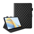 thumbnail image 3 of for Honor Pad X9 Pro 2025/Honor Pad X9A 11.5 inch Case, Rhombus Pattern Multiple Viewing Angles Stand Slim Folio Cover (Black), 3 of 6