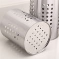 thumbnail image 4 of Stainless Steel Utensil Holder Kitchen Utensil Cutlery Stand Rack Drainer, 4 of 6