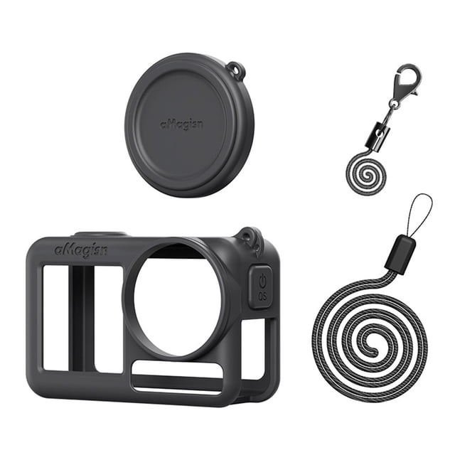 Case Protector Silicona Suave para DJI OSMO Action 5 Pro Kit Accesorios Duraderos