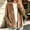 Brown, variant on QIYAGBSA Womens Velour Cardigan Soft Open Front Shawl Collar Long Sleeve Decorative Button Casual Fall Winter Outerwear Sweaters(White, XL)