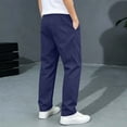 thumbnail image 7 of CQONEPT Boys Twill Chino Pants Stretch School Uniform Pant Pull On Slacks Casual Straight Fit Flat Front with 2 Pockets 5-15 Years 5-6 Years, 7 of 7