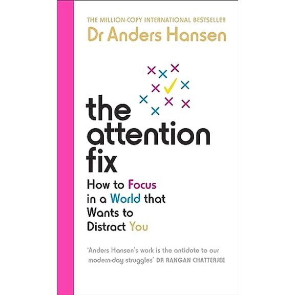 Pre-Owned The Attention Fix Dr Anders Hansen (Paperback)