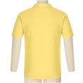 thumbnail image 6 of Joau Linen Shirts for Men Casual Short Sleeve Button Down Dress Shirts with Pockets Holiday Beach Shirt Hawaiian T Shirts Lightweight Tops for Men, 6 of 7