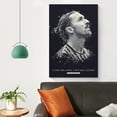 thumbnail image 4 of Zlatan Ibrahimovic Famous Poster Swedish Soccer Player Painting On Canvas Wall Art Poster Scroll Picture Print Living Room Walls Decor Home Posters 08x12inch(20x30cm), 4 of 6