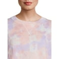 thumbnail image 4 of Time and Tru Women's Print Sweatshirt with Long Sleeves, 4 of 5