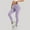 Light Purple, variant on HUITKMM Yoga Pants for Women Women's Active Wear Leggings Cargo Pockets Design Squat Proof and Non See Through Pants for Workout Yoga Running