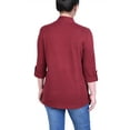 thumbnail image 3 of Petite 3/4 Sleeve Two In One Top, 3 of 3
