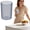 Grey, variant on Plastic Toothbrush Cups Reusable, Bathroom Tumblers in Blue Green Amber, Mouthwash Holder for Tooth Brushing and Drinking, Green