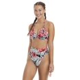 thumbnail image 4 of CAMIO MIO Coral Tropics High-Cut Bikini Swim Bottom, US X-Large, NWOT, 4 of 4