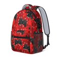 thumbnail image 2 of Game Controller Red Pattern Backpack for School, Cute School Bag with Adjustable Shoulder Straps and Padded Back, 15.3"x11"x6.7", 2 of 5