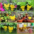 thumbnail image 7 of Yellow Sticky Bug Traps Sticky Fruit Fly Gnat Trap Mosquitos,Fungus Dual Sided Glue Insect Catcher to Control Bugs Indoor Outdoor for White Flies, Aphids and Flying Pests in Potted Plants Trap Catcher, 7 of 7