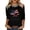 Black, variant on Womens 3/4 Sleeve Tops 250th Anniversary Usa Crew Neck shirtss Casual American Flag Tops Independence Day Blouses White 2XL