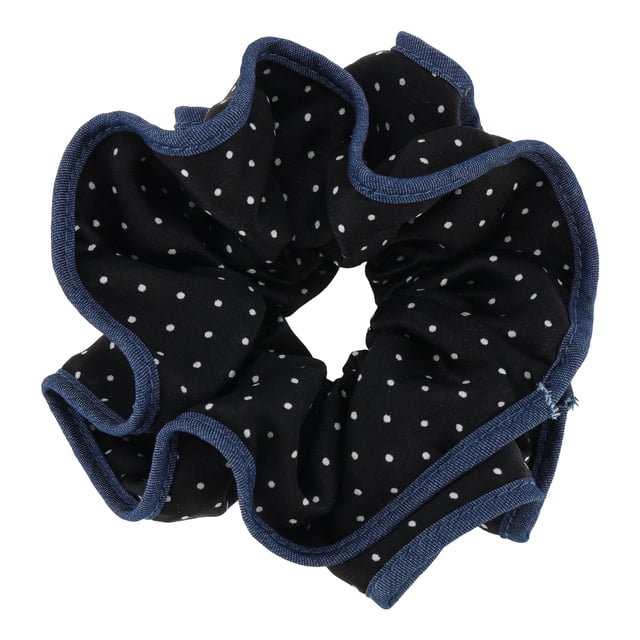 Ofertas Únicas 1 Pc Diademas de Denim Diseño de Patrón Diadema Elástica Negra