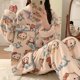 thumbnail image 2 of Kawaii Sanrio Hello Kitty Pachacco Peluche ropa de casa de dibujos animados Anime Peluche Caldo Pigiama lindo Manica Lunga traje informal para el hogar, 2 of 4