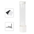 thumbnail image 4 of Dispensador de vasos desechables, dispensador de vasos, enfriador de agua, portavasos, para cocina blanco, 4 of 9