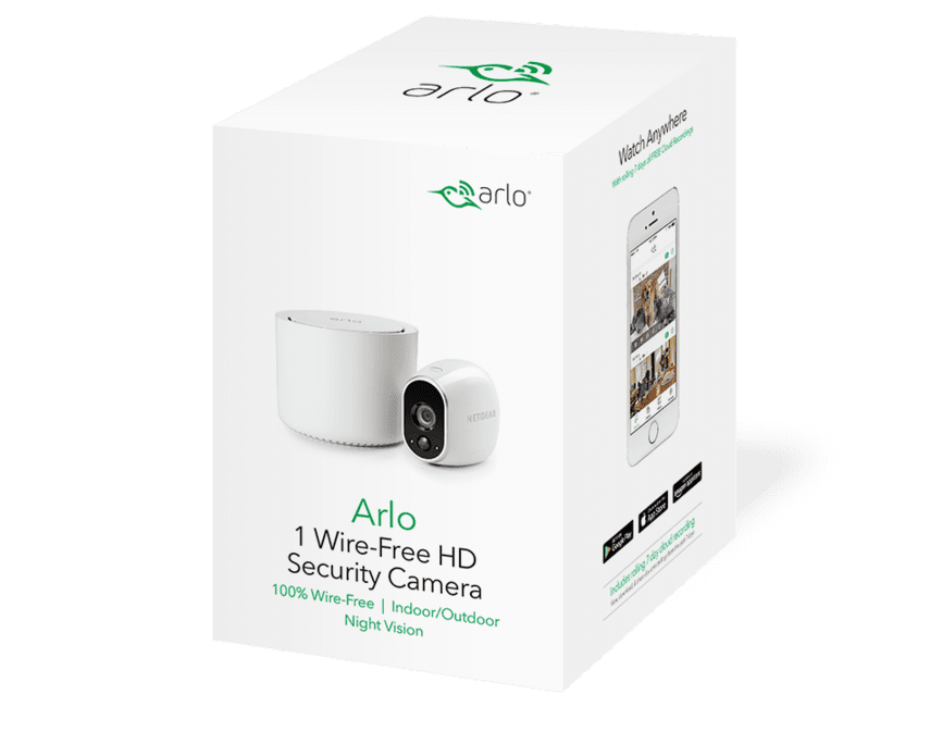 Arlo Wire-Free Security System with 1 