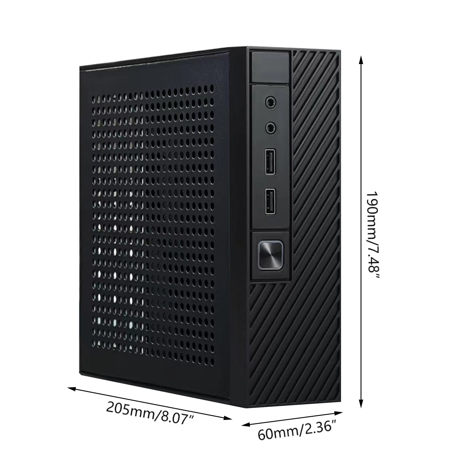 ITX for Case microserver host Chassis HTPC for Case Gaming Desktop microserver host Chassis Enclosure box