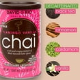 thumbnail image 4 of Flamingo Vanilla Decaffeinated Reduced Calorie Chai Tea Latte Mix, 11.9 Oz, Decaf Black Tea, Organic Spices, Sugar Free, Dairy Free, Serve Hot or Cold, Just Add Water or Milk, 18 Servings, 4 of 28
