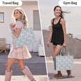 thumbnail image 6 of Large Capacity Tote Bag,Gray Cartoon Unicorn Pattern Handbag Fashion Luxury Tote Bag,15.7"x13"x 5.1" Inches,Laptop Compatible, 6 of 6
