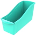 thumbnail image 1 of Librera Storex entrelazada, grande, color verde azulado, 36 x 13 x 18 cm, 1 of 2