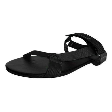 

ZTTD Summer Women s Flip-Flops Flat Strappy Open Toe Casual Beach Shoes Roman Sandals Women s Slipper A