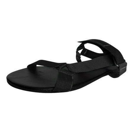 

Summer Women s Flip-Flops Flat Strappy Open Toe Casual Beach Shoes Roman Sandals