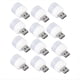 thumbnail image 4 of 12 Piezas Mini Lámpara de Enchufe USB 5V Super Brillante Protección para los Ojos Luz de Libro Computadora Carga de Energía Móvil USB Pequeña Luz LED,C, 4 of 5