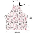 thumbnail image 2 of Kdxio Rabbit And Carrot Apron with Pockets Adjustable Kitchen Aprons for Men Women Waterproof Aprons for Cooking,Drawing,Crafting, Baking Household Cleaning, 2 of 8