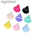 thumbnail image 2 of OGEYERO-esponjas triangulares de terciopelo para maquillaje, esponjas de maquillaje para cara, ojos, contorno, sello de sombra, base cosmética, herramienta, 2 of 5