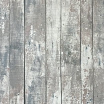 Odell Grey Wood Wallpaper - 20.8 in. W x 33 ft. L