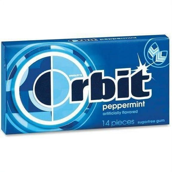 MRS21486 - Orbit Peppermint Sugarfree Gum - 12 Packs