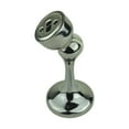 thumbnail image 4 of Black Magnetic Door Stopper Safety Catch Open Door Holder Durable Zinc Alloy Nickel Finish Magnetic Door Stop Bumper Soft Catcher w/Screws | Renovators Supply Pack of 10, 4 of 14