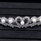 thumbnail image 3 of Nvzi Horquillas para el pelo de boda con flores para novias, peinetas con perlas de cristal, pinzas para el pelo, accesorios para el pelo de boda dorados, joyas - Plateado B, 3 of 4