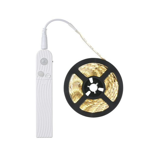 Tira De Lámpara Led Con Sensor De Movimiento Tiras De Luz Rgb Cadena De Luces Alimentadas Por Batería Para Mesita De Noche De Armario Speravity HA020185-00
