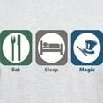 thumbnail image 3 of CafePress - Eat Sleep Magic Light T Shirt - Men's Classic Graphic T-Shirt, 3 of 4