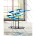 thumbnail image 2 of Dale Tiffany 5 Fish Blue Sculpture, 2 of 2