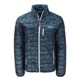 thumbnail image 2 of Men's Cutter & Buck  Navy Citadel Bulldogs Vault Rainier PrimaLoft Eco Insulated Full-Zip Puffer Jacket, 2 of 3