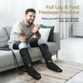 thumbnail image 4 of FIT KING Foot and Leg Massager for Circulation and Relaxation, Compression Calf Thigh Foot Massage,Handheld Controller with 3 Modes 3 Intensities, 2 Extensions Included Fsa/Hsa Eligible, 4 of 7