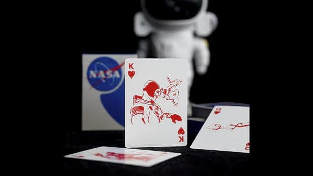 NASA Foil “Meatball” Logo Playing Cards